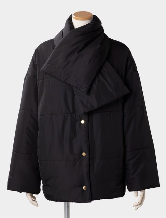 ＜Northmallオリジナル＞取り外しマフラー付き中綿コート