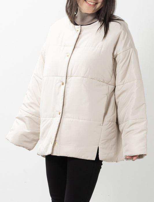 ＜Northmallオリジナル＞取り外しマフラー付き中綿コート