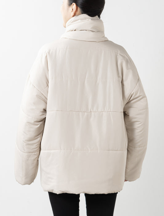 ＜Northmallオリジナル＞取り外しマフラー付き中綿コート