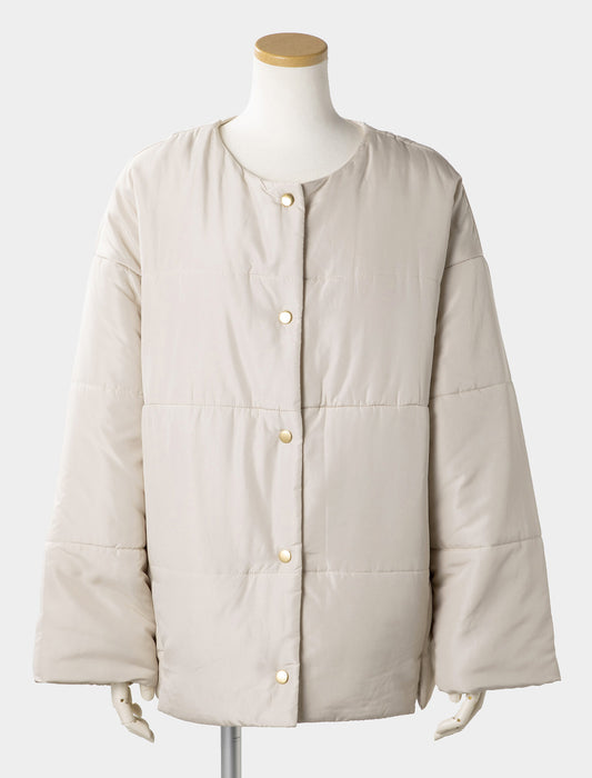 ＜Northmallオリジナル＞取り外しマフラー付き中綿コート