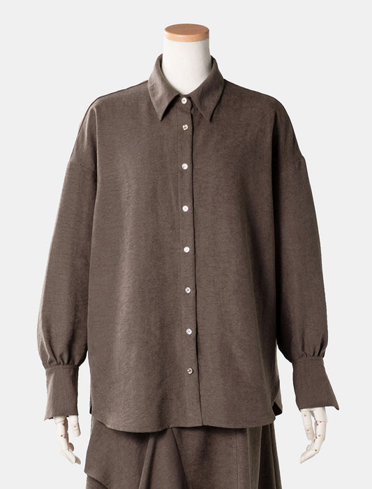 ＜Northmallオリジナル＞バックシャーリングブラウス