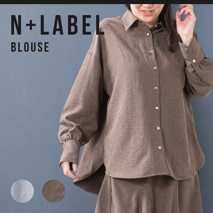 ＜Northmallオリジナル＞バックシャーリングブラウス