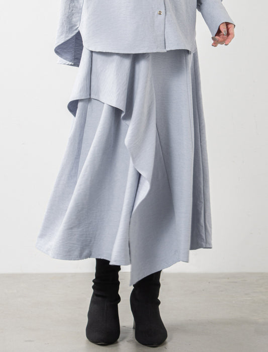 ＜Northmallオリジナル＞アシメフリルスカート