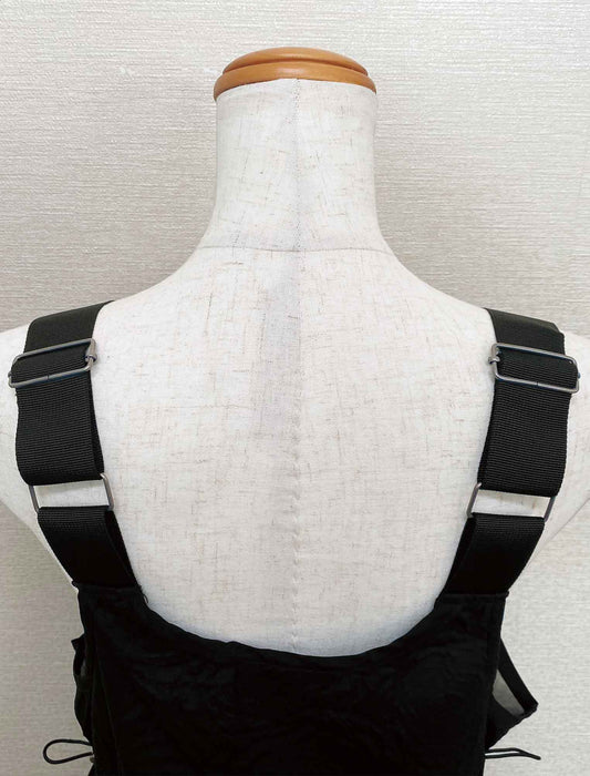 【受注】ふくれジャカードジャンパースカート