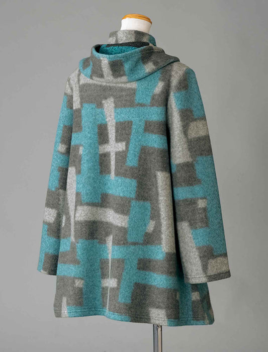 【受注】起毛ジャカードコート