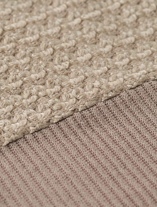 【受注】異素材切替ロングベストアンサンブル