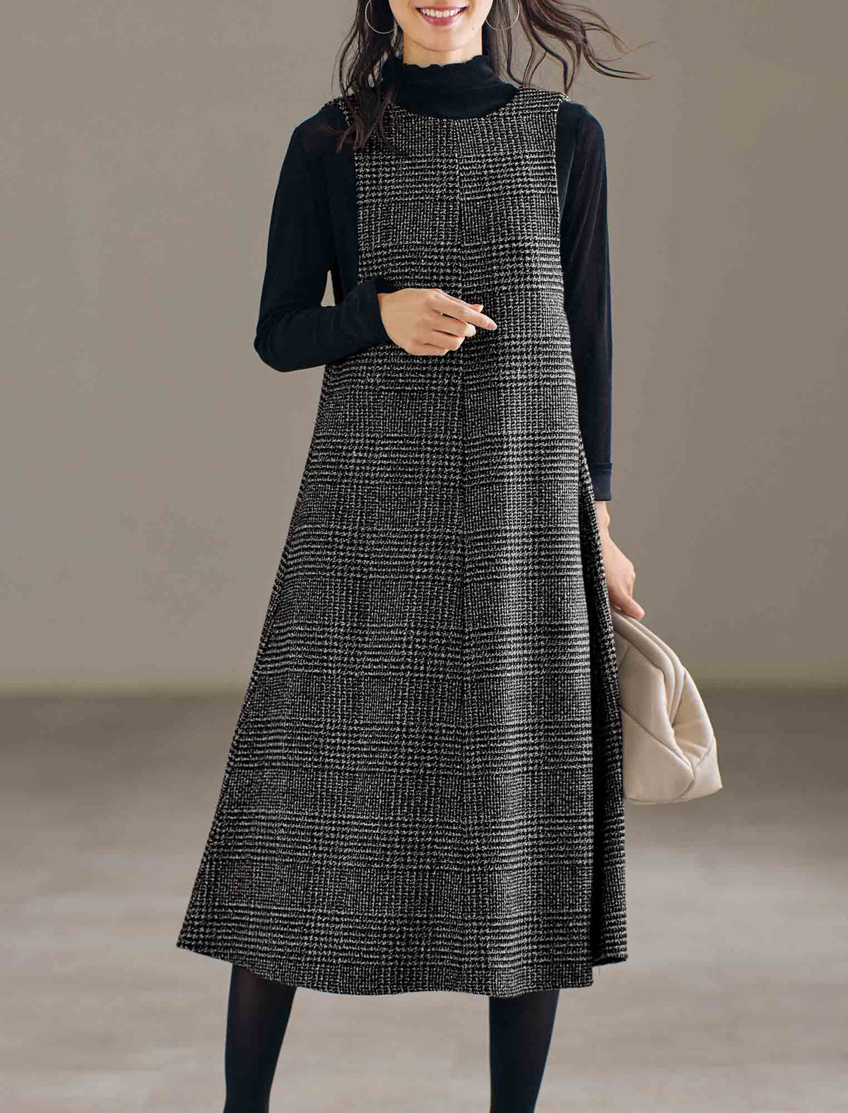 受注】グレンチェックジャンパースカート | Northmall（ノースモール