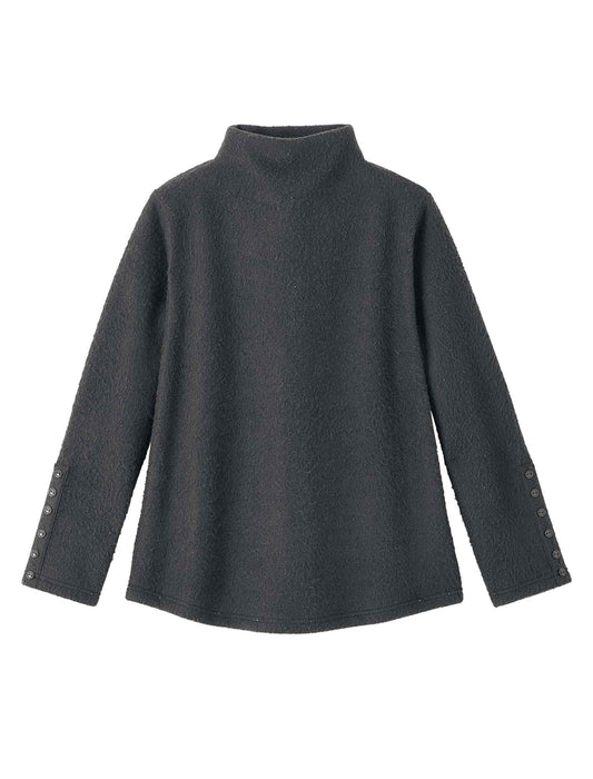 【受注】袖ボタン付プルオーバー2色組