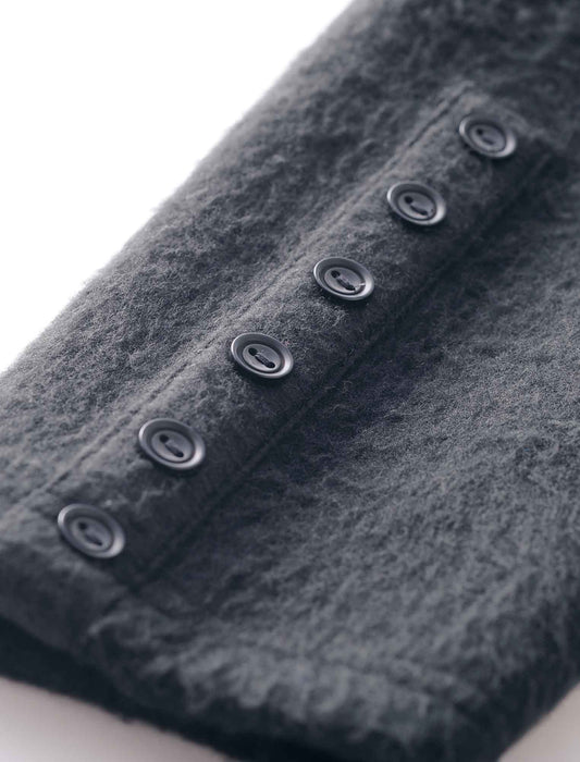 【受注】袖ボタン付プルオーバー2色組