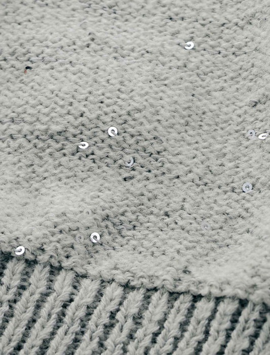 【受注】スパンコール使いニットベスト