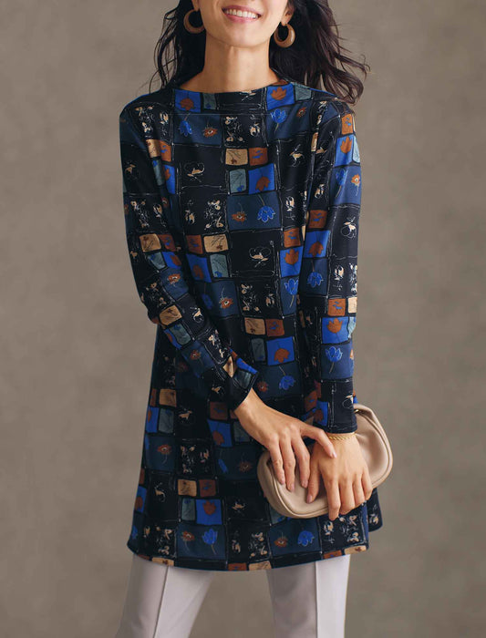 【受注】日本製プリントチュニック