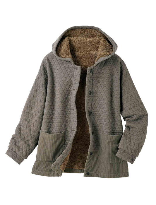 【受注】裏ボアキルティング使いジャケット