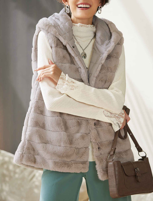 【受注】エコファーリバーシブルベスト