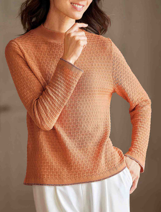 【受注】日本製変わり編みセーター