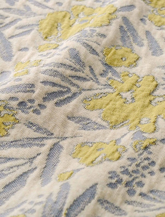 【受注】ウール入り花柄チュニック