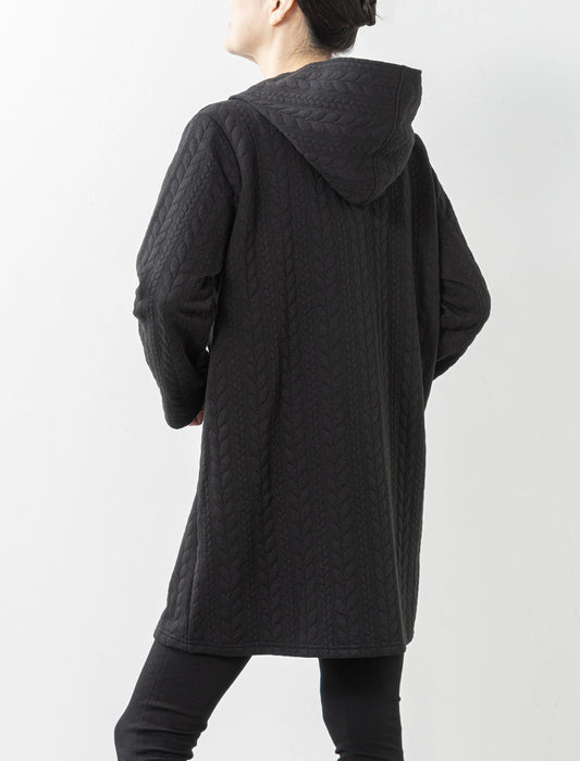 リブニットコーディガン