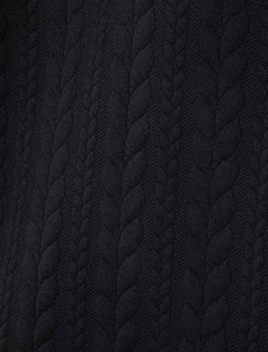 リブニットコーディガン