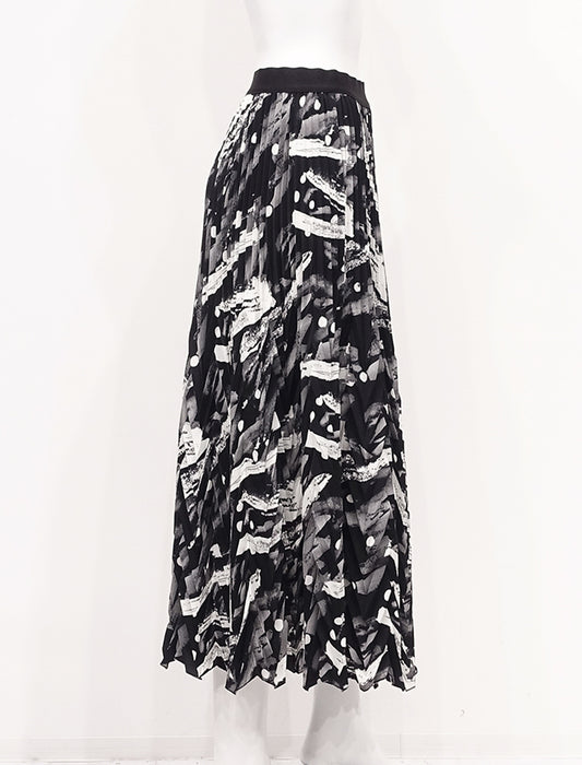 ＜SPECCHIO＞アコーディオンヘリンボーンプリーツスカート