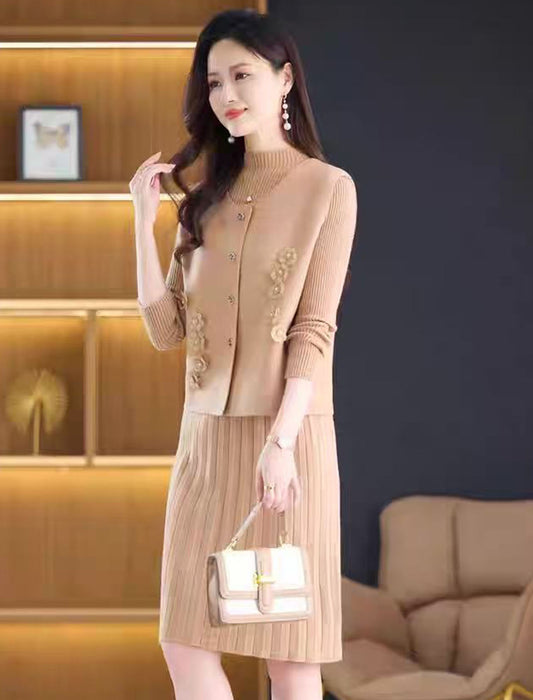 エレガントラインベストワンピセットアップ