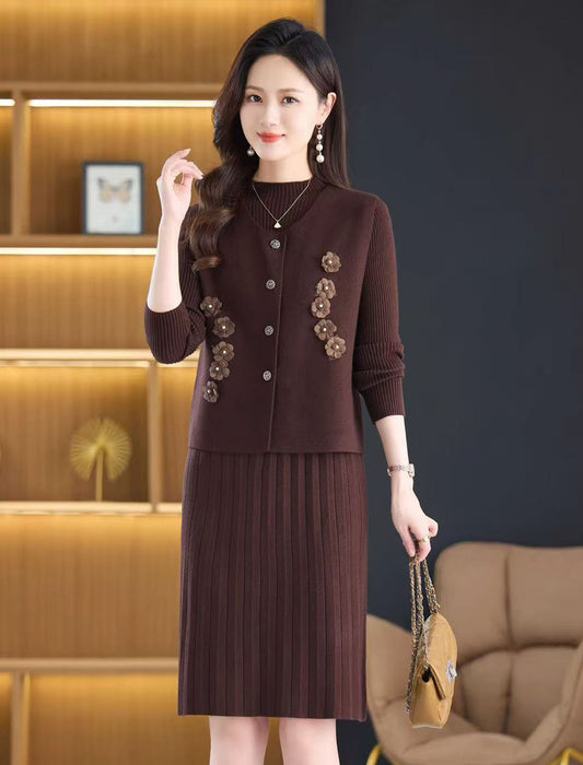 エレガントラインベストワンピセットアップ