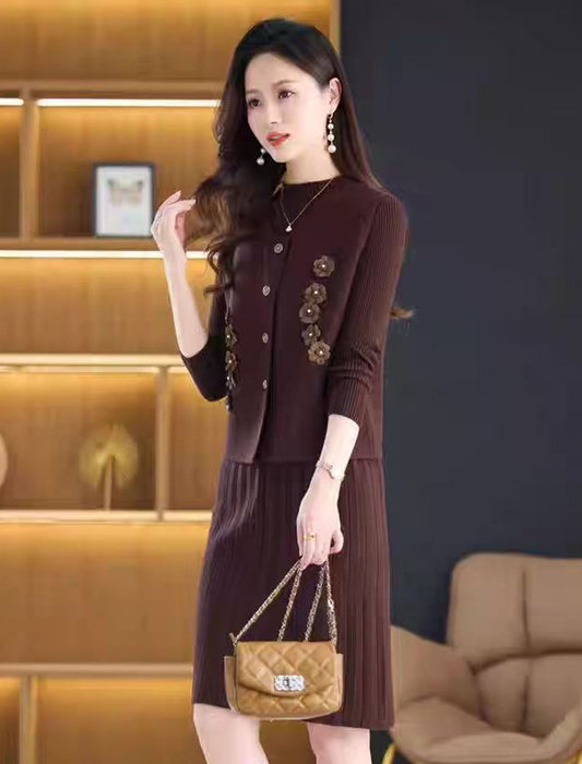 エレガントラインベストワンピセットアップ