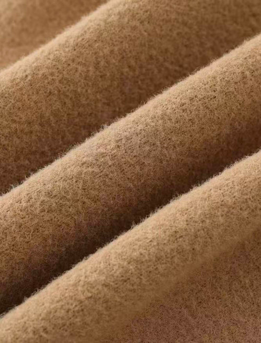 上品カジュアル フード付きショートコート