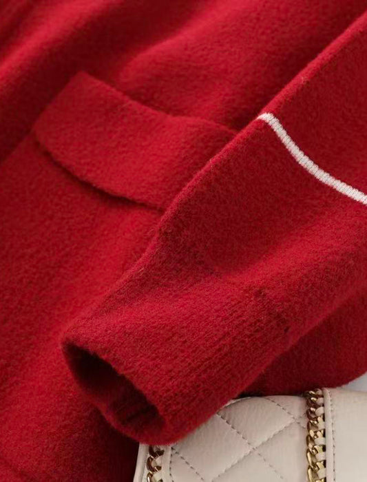 上品カジュアル フード付きショートコート