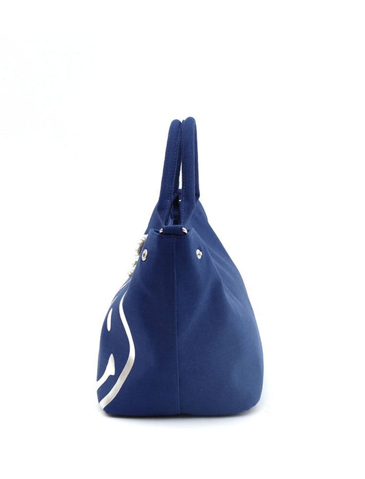 SMILEYロゴパール×箔プリント2WAYトートバッグ