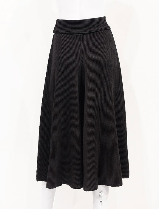 ＜SPECCHIO＞シャトルプリーツ フレアパンツ　