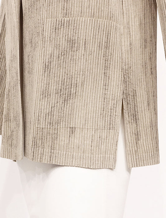 ＜SPECCHIO＞クリスタルランダムプリーツ テーラージャケット