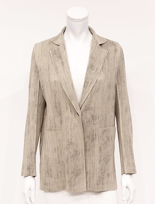 ＜SPECCHIO＞クリスタルランダムプリーツ テーラージャケット