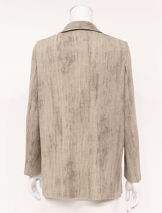 ＜SPECCHIO＞クリスタルランダムプリーツ テーラージャケット