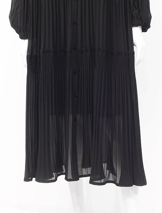 ＜SPECCHIO＞前開きティアード フリルワンピース