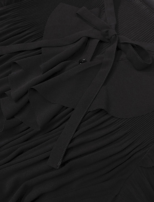 ＜SPECCHIO＞前開きティアード フリルワンピース