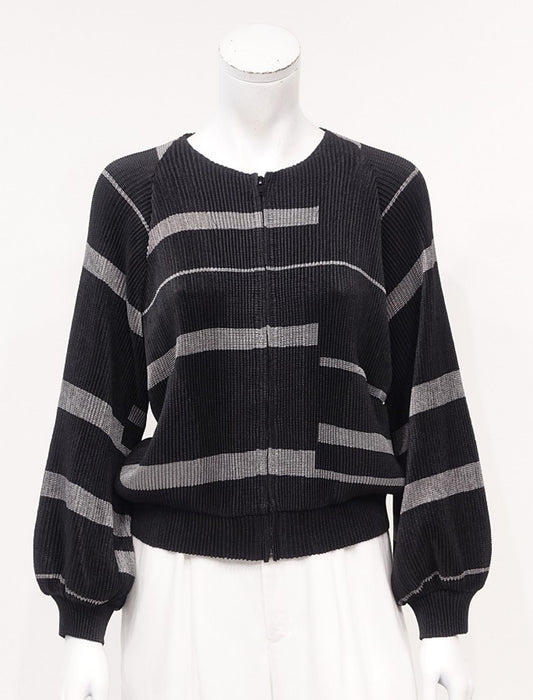 ＜SPECCHIO＞ノーカラーZIPブルゾン　