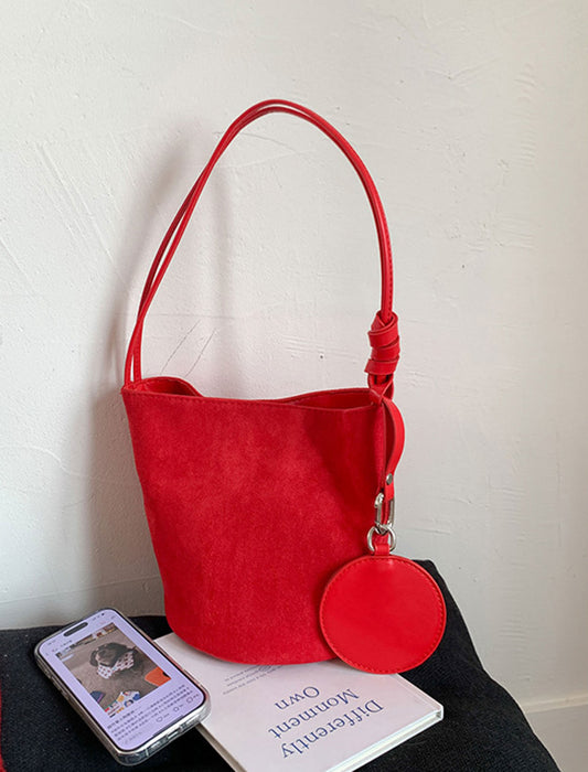 ラウンドチャーム付きショルダー