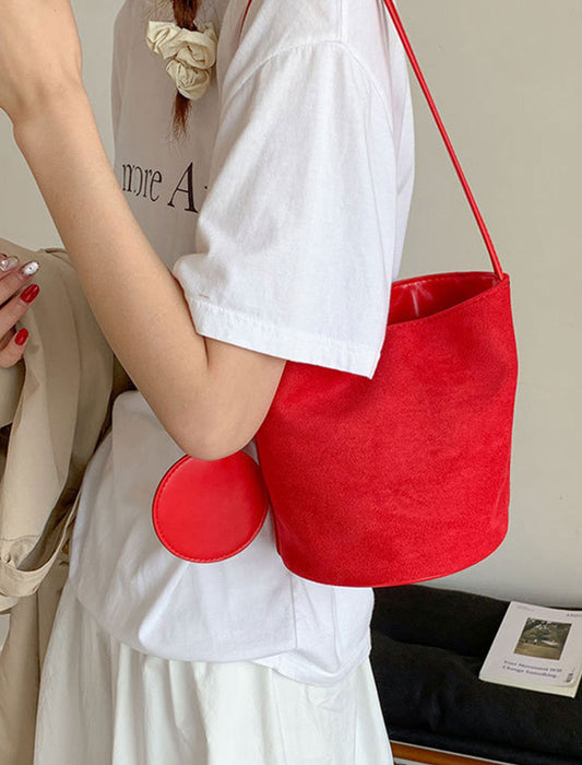 ラウンドチャーム付きショルダー