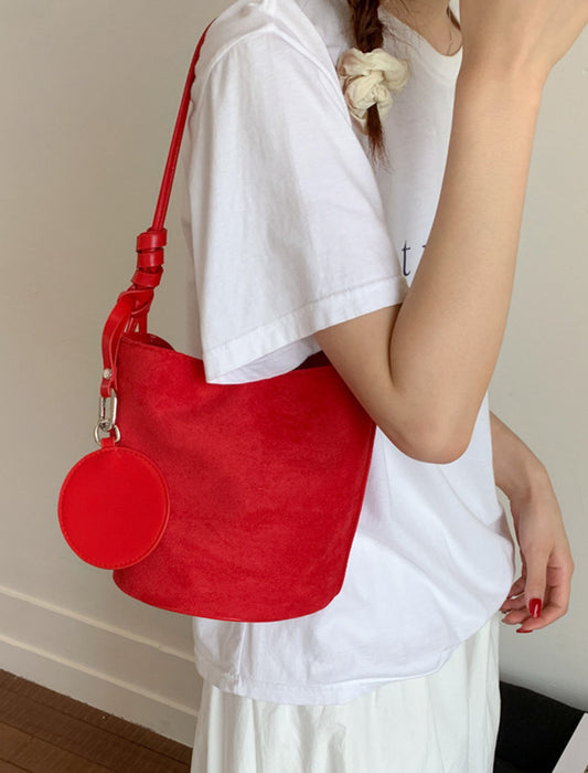 ラウンドチャーム付きショルダー