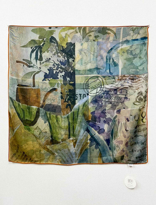 アートモチーフ大判スカーフ