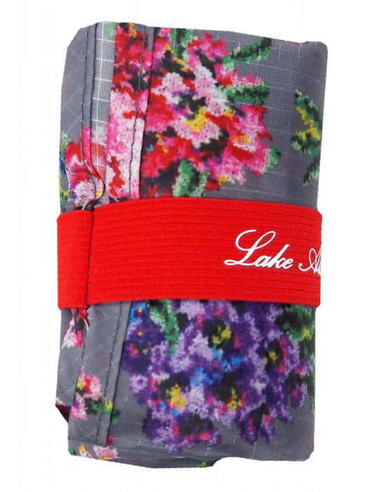 軽量 花柄プリント エコバッグ