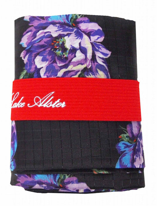 軽量 花柄プリント エコバッグ