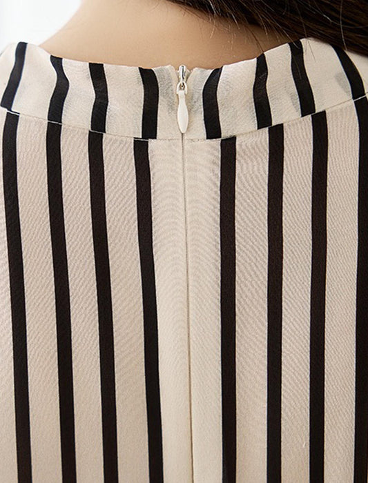 着やせ見えプリントトップス