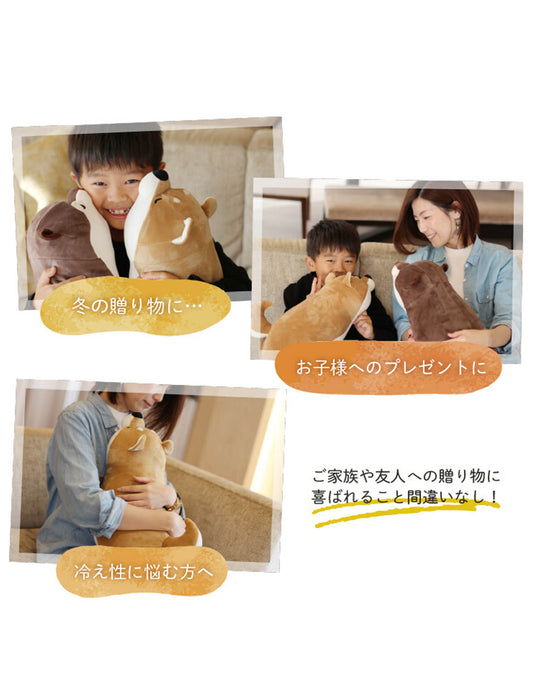 充電式ぬいぐるみ蓄熱式湯たんぽ　