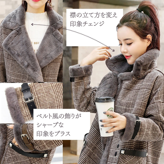 フェイクムートンコート　