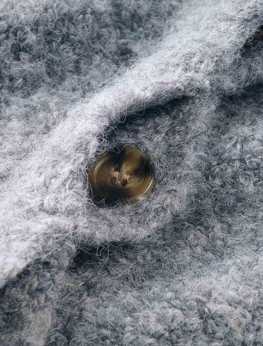 【受注】プードルみたいなふわふわニットカーディガン