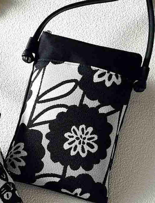 【受注】パンクリエーション尾州素材使用スマホポシェット