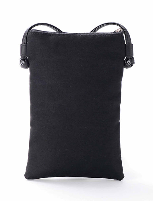 【受注】パンクリエーション尾州素材使用スマホポシェット