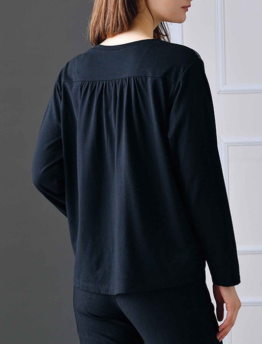 【受注】ウイリアムモリスイチゴ泥棒柄プリントプルオーバー