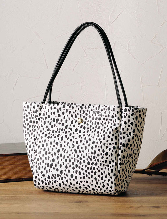 【受注】アニマルプリントダルメシアン柄トートバツグ