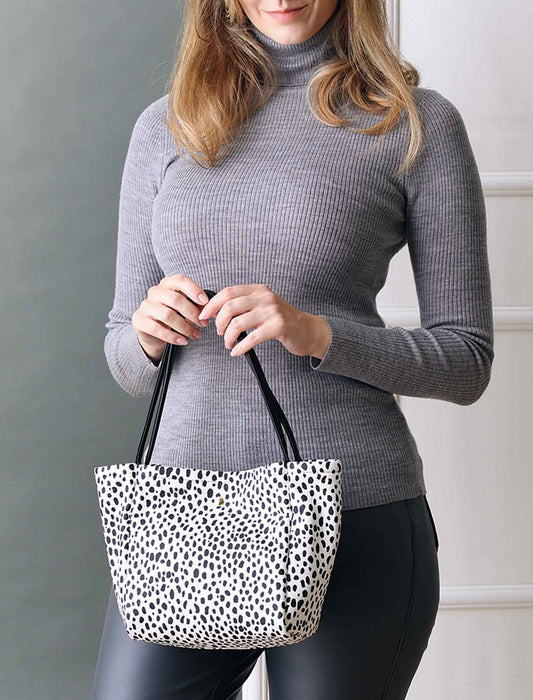 【受注】アニマルプリントダルメシアン柄トートバツグ